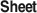 Sheet